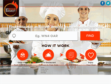 Tablet Screenshot of myfoodbasket.net